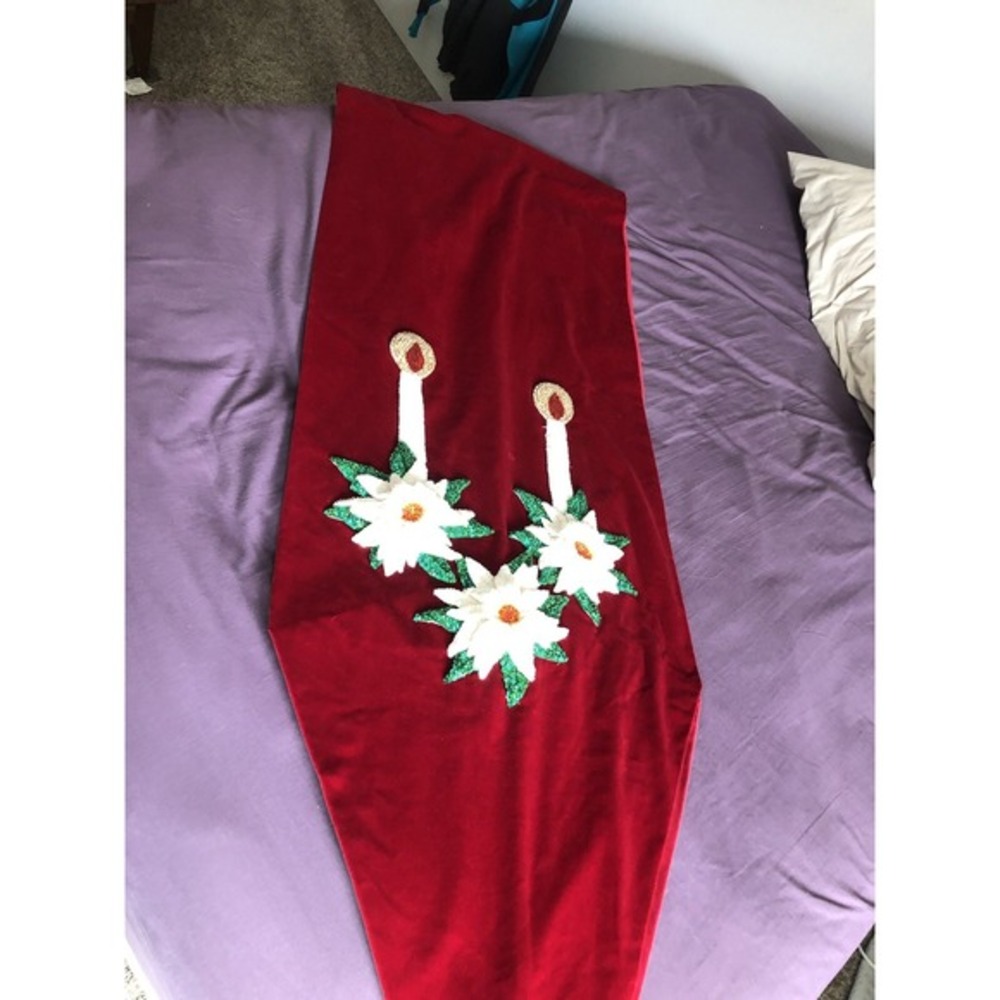 Christmas Table Runner 114" By 20"